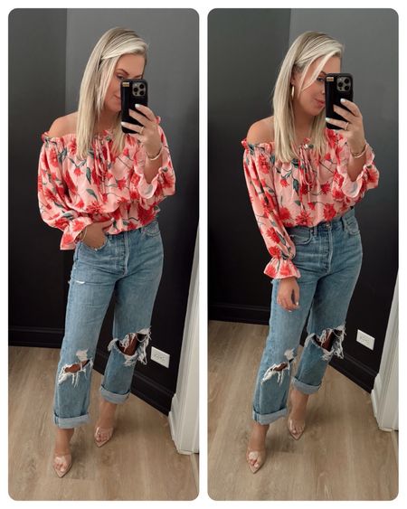 Amazon spring and summer tops! This one can be worn two ways! So pretty on! 
I’m in small.

Amazon fashion. Spring tops. Summer tops. Date night outfit. 



#LTKstyletip #LTKfindsunder50 #LTKsalealert