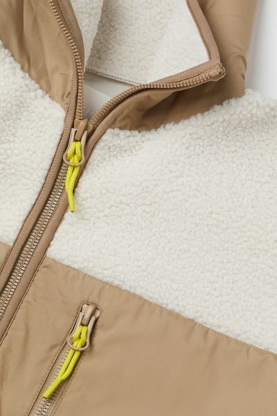 Oversized Faux Shearling Jacket | H&M (US)