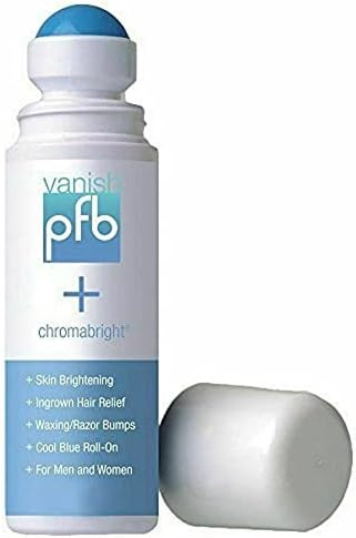 PFB Vanish Razor Bump Stopper Skin Care Treatment with Chromabright Dark Spot Remover, Roll On Formu | Amazon (US)