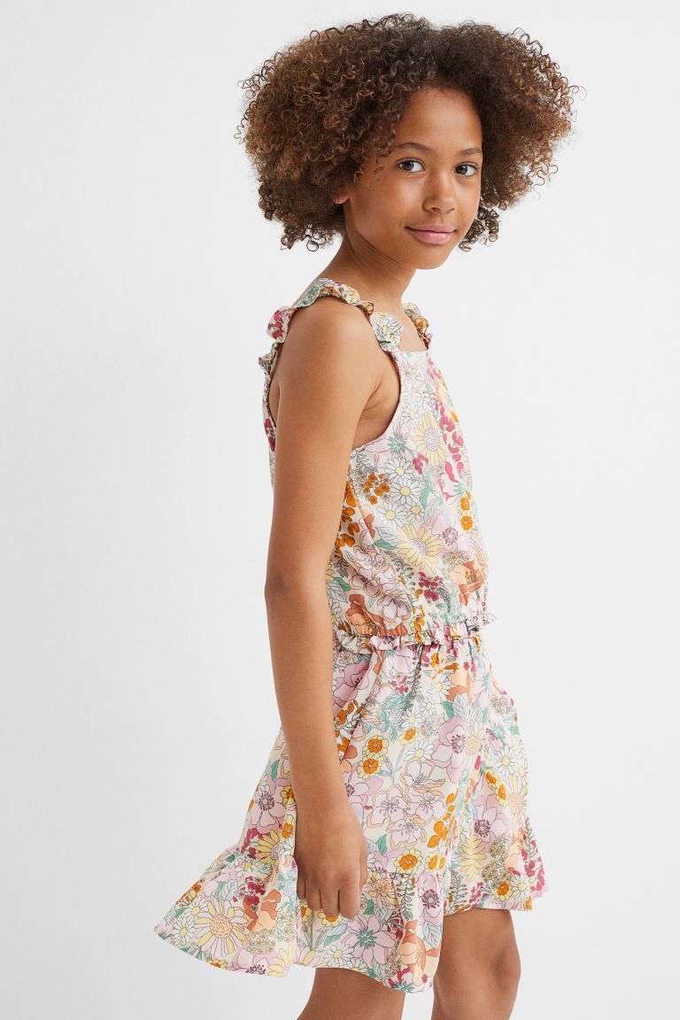 Flounce-trimmed Wrapover Skirt | H&M (US + CA)