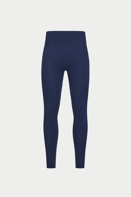Sculpting Stretch Emblem Leggings - Dark Navy | The Couture Club