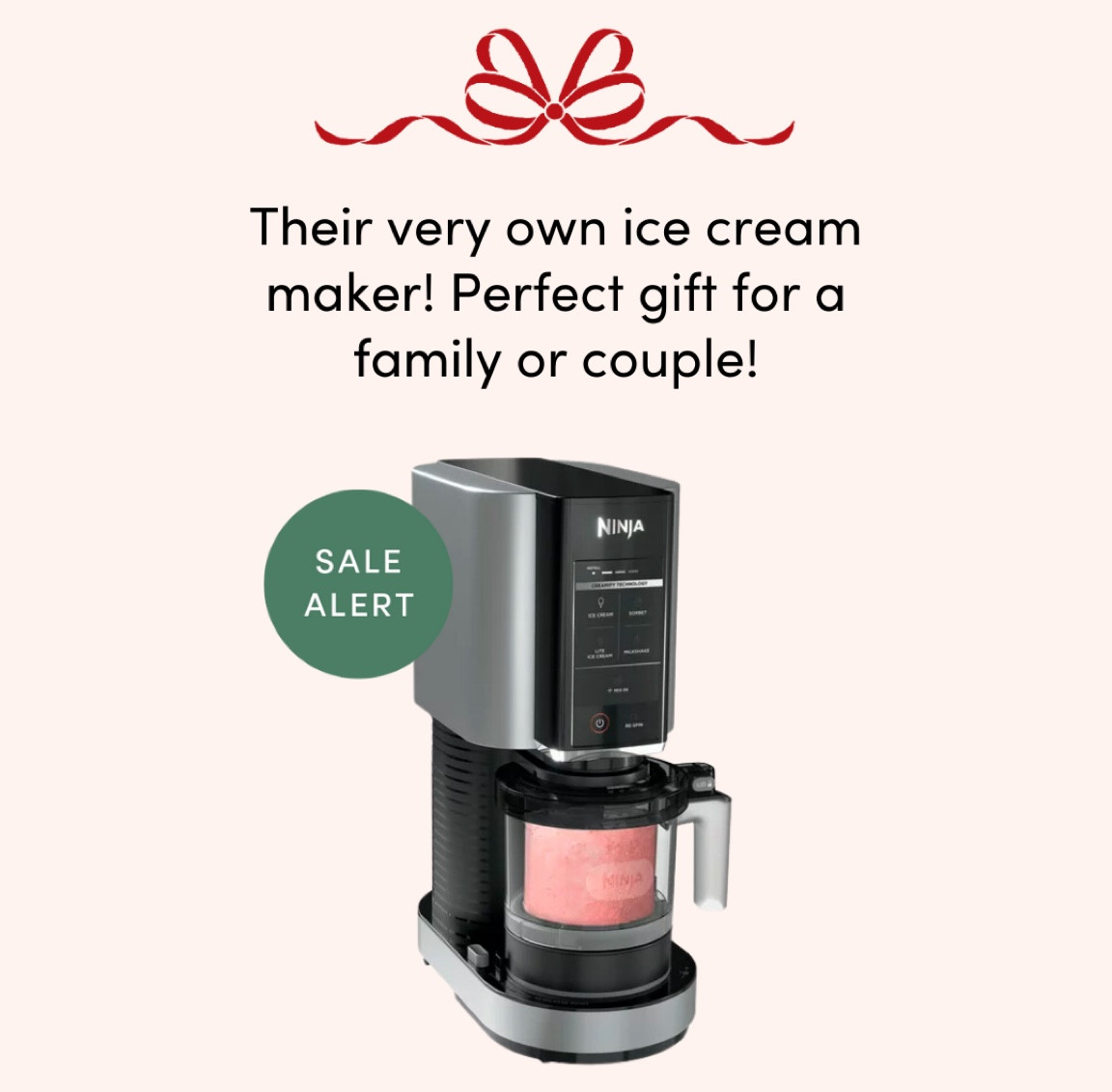 Ninja foodie ice cream maker on sale!

#LTKGiftGuide #LTKhome #LTKsalealert