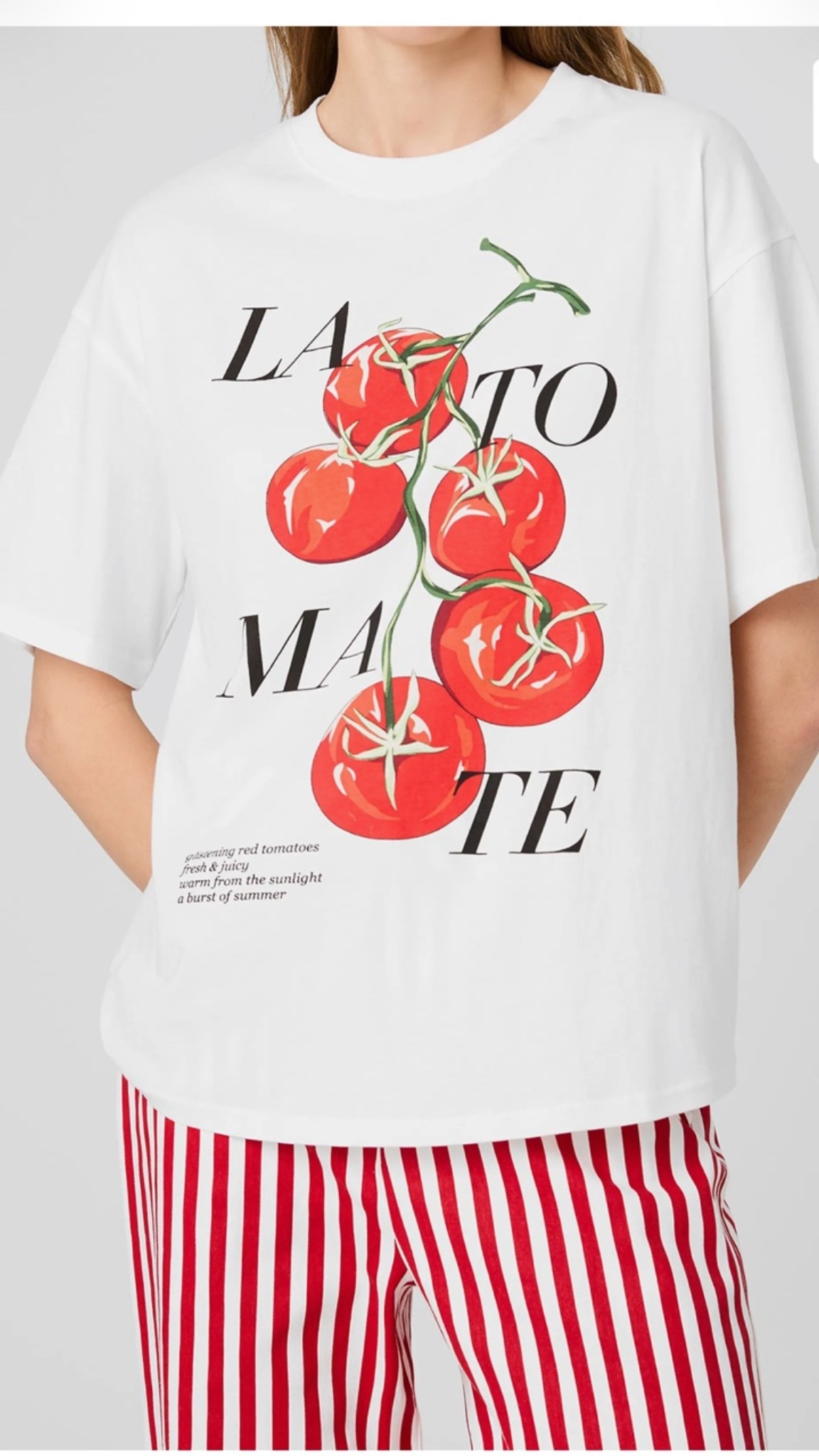 Summer trend tomato tee

#LTKSeasonal