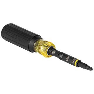 11-in-1 Multi Bit Impact Rated Screwdriver / Nut Driver (32500HDR) | The Home Depot
