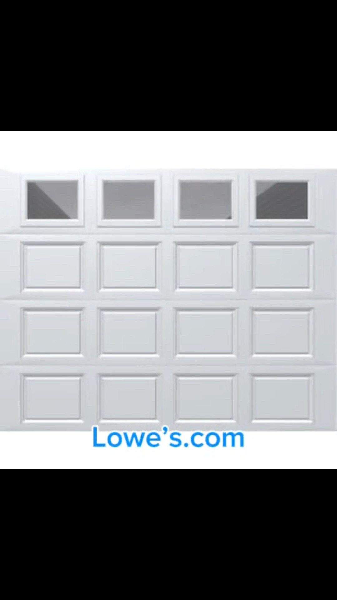 Wayne Dalton Classic Steel Model 8000 9-ft x 7-ft Brown Single Garage Door