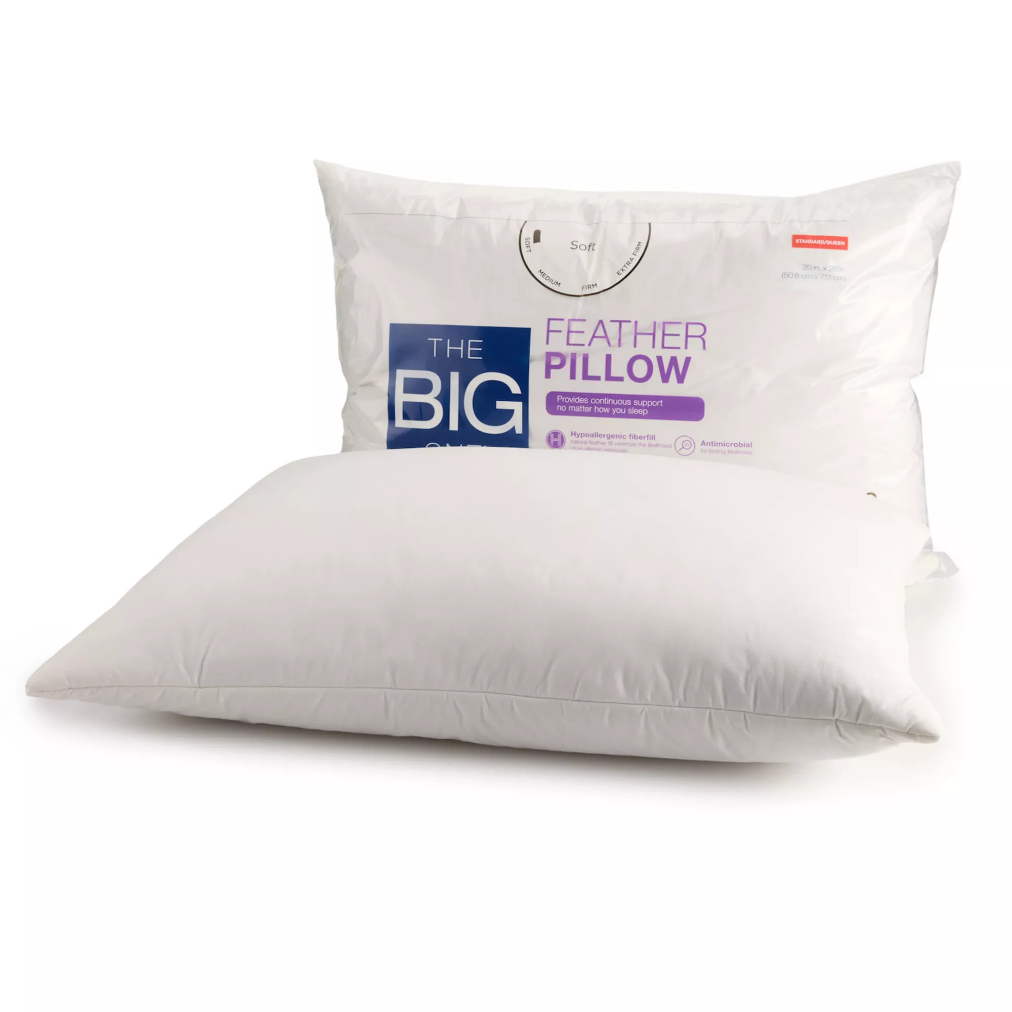 The Big One® Feather Pillow | Kohl's