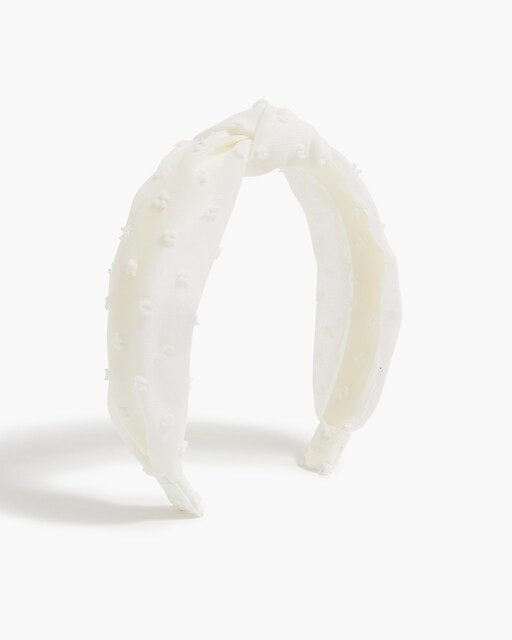 Clip-dot knotted headband | J.Crew Factory