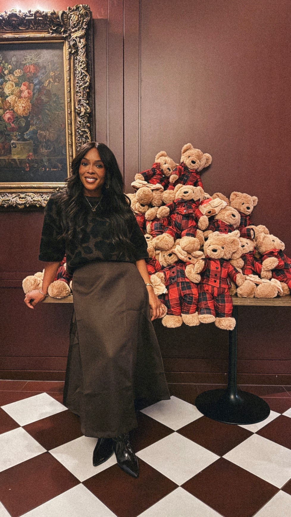 Holiday party outfit. Top sold out in brown version. Linked grey version  

#LTKgrwm #LTKootd #LTKHoliday