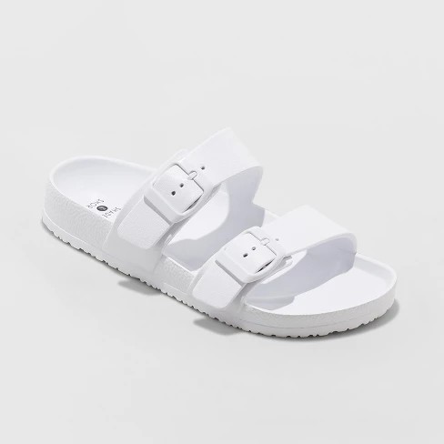 Women's Neida Eva Two Band Slide Sandals - Shade & Shore™ | Target
