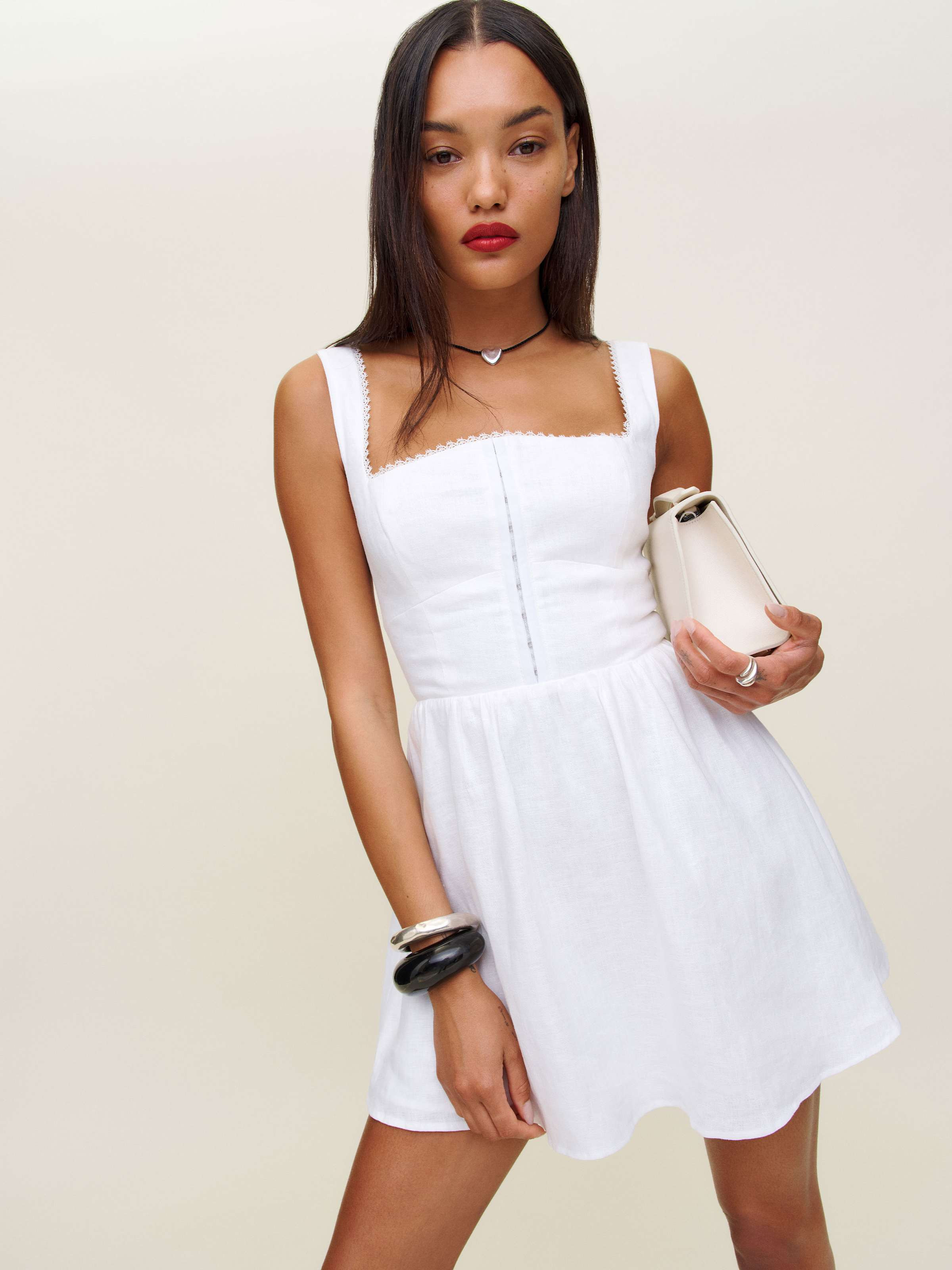 Sheri Linen Dress | Reformation (Global)