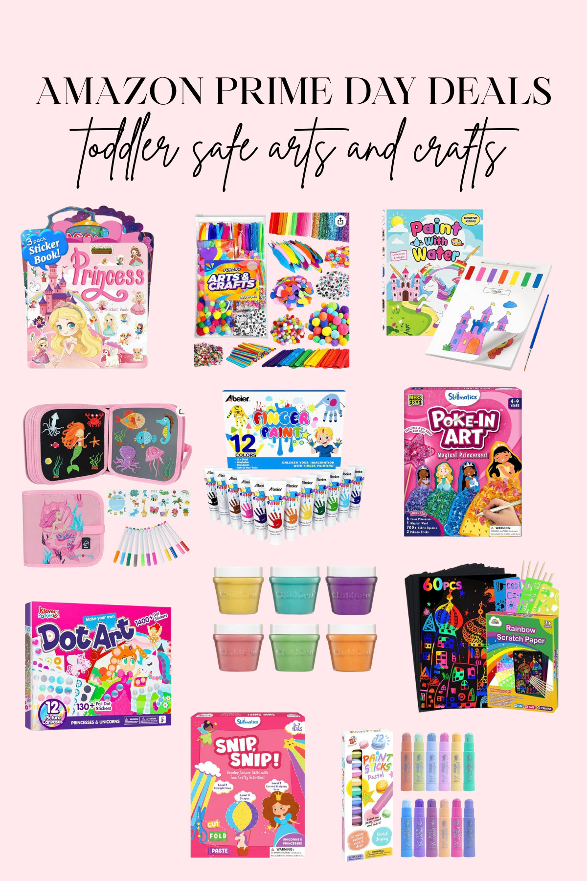 My toddler safe arts and crafts amazon prime day finds! 

 #LTKSaleAlert #LTKFindsUnder50 #LTKKids