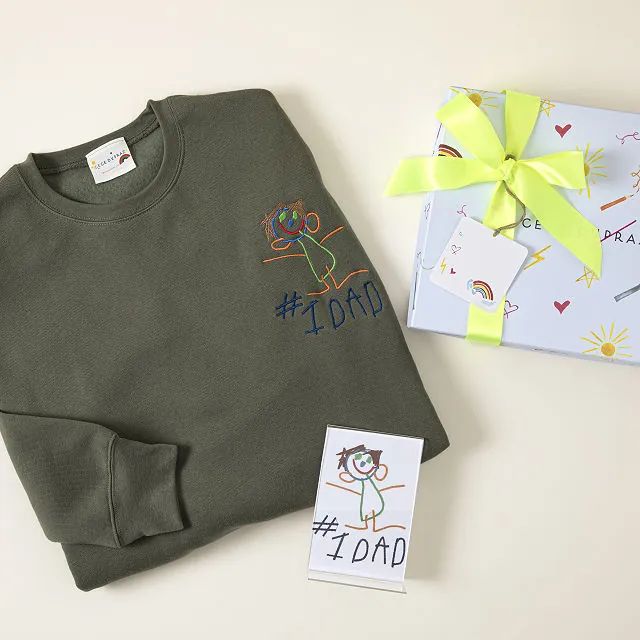 Draw Your Own Embroidered Sweatshirt | UncommonGoods