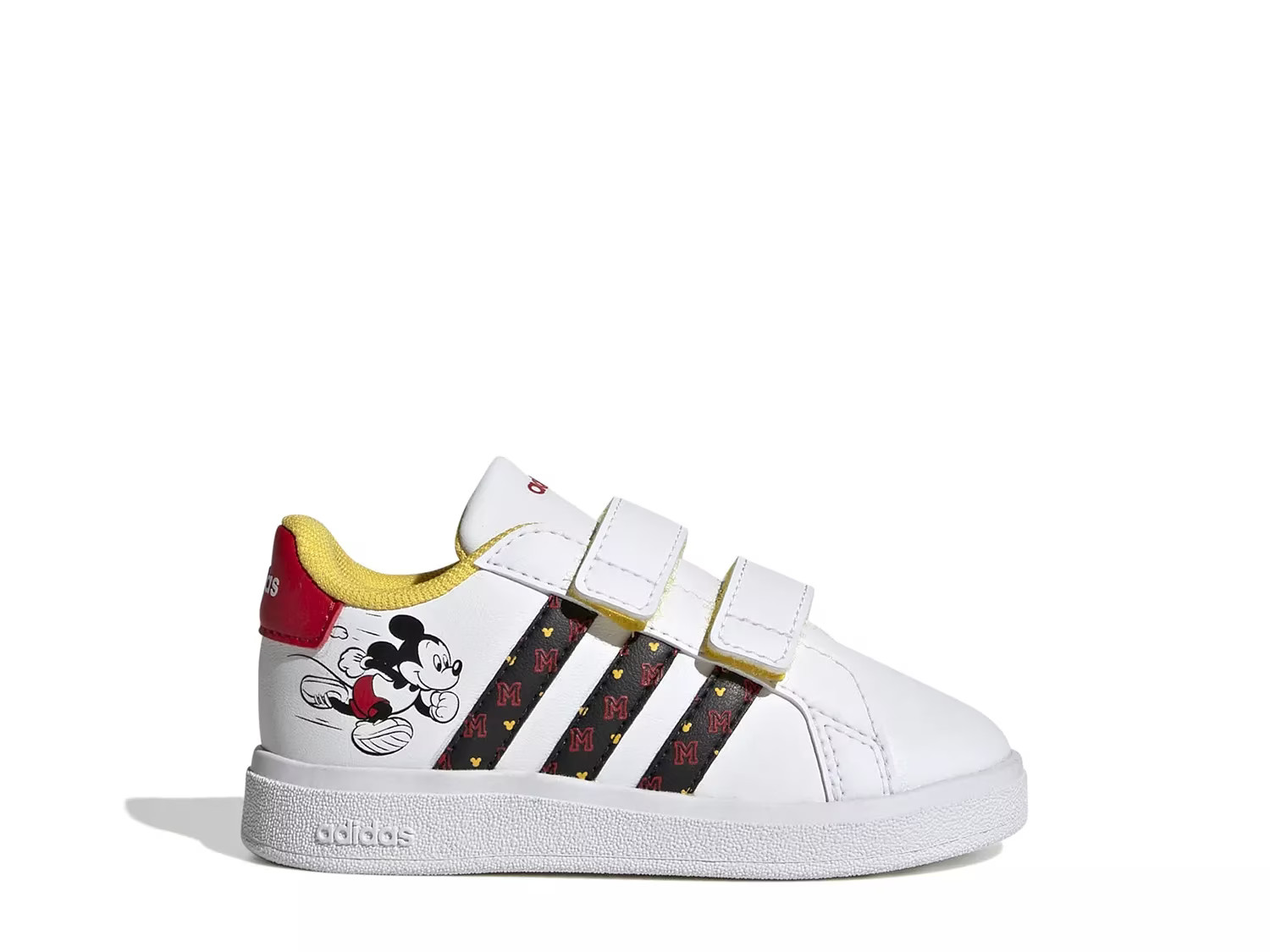 adidas Grand Court Mickey Mouse Sneaker - Kids' | DSW