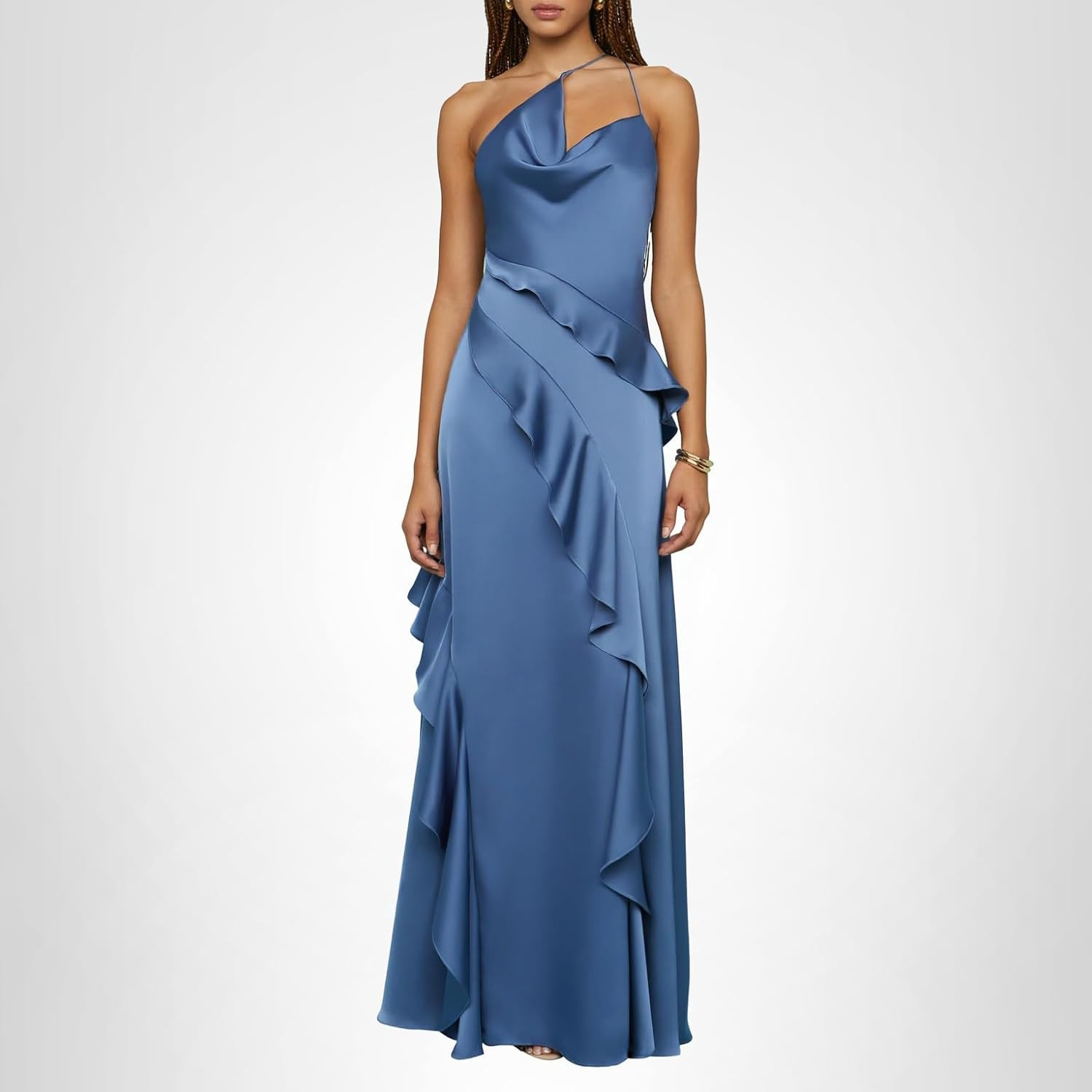 AMUR Women's Sara Heavy Charm Gown | Amazon (US)