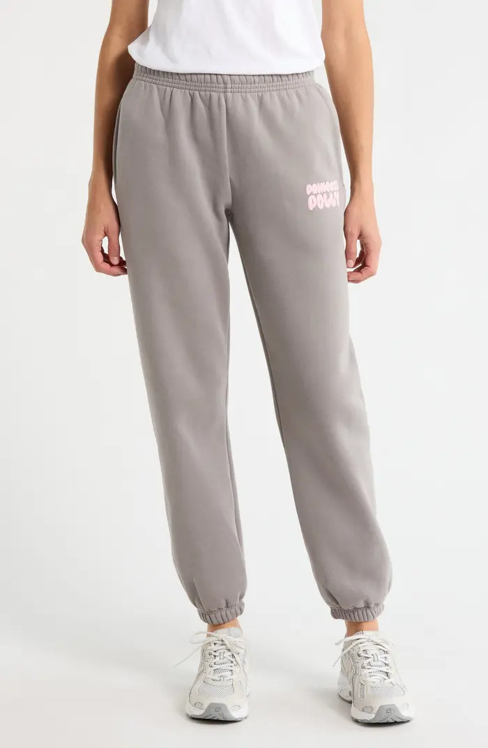 Princess Polly Puffy Logo Sweatpants | Nordstrom | Nordstrom
