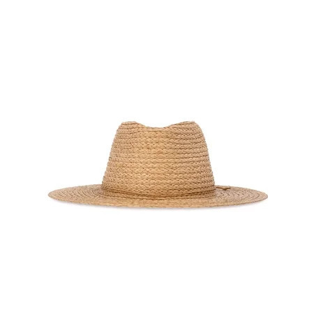 Time and Tru Women’s Straw Fedora, One Size | Walmart (US)