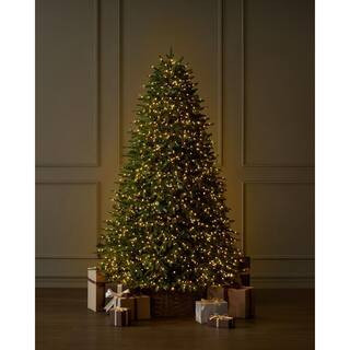 7.5 ft. Grand Duchess Twinkling Balsam Fir LED Pre-Lit Artificial Christmas Tree T27 | The Home Depot