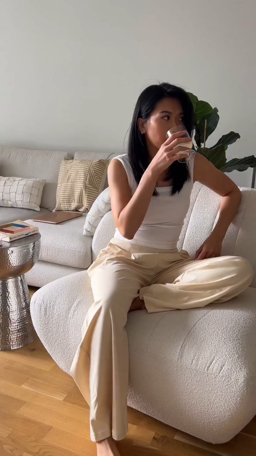 One core look, styled three ways. 

Proof that you don’t need a full wardrobe to feel put together, just two pieces on repeat, switched up with a few details. Light, airy, and easy to wear, this vest and trouser combo is made for summer. 

Which look are you saving? #1, #2, or #3?

Vest & trousers @ogl_move *
Bracelet @ajosepo_ *
Earrings & Necklace @mejuri *
Belt @sezane *
Denim jacket @moco_official *
Shoes #1 @hm 
Shoes #2 @mango 
Shoes #3 @sezane 

Save and follow @shaythelight for more outfit inspo 

#ogl #oglmove #inmyogl #shaythelight outfitideas #quietluxury #oldmoneyvision #comfycore #minimalstyledaily #minimalchic #whattowear #styleinspo #effortlesschic #londonstyle #minimalootd #casualchic #shaythelight

#LTKeurope #LTKover50style #LTKstyletip