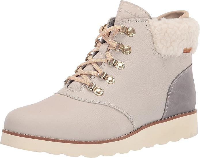 Cole Haan Women's Nantucket Rugged Hiker Bootie Hiking Boot, Waterproof Dove Nubuck, 9 | Amazon (US)