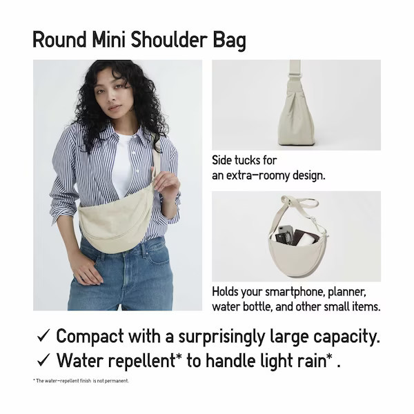 Round Mini Shoulder Bag | UNIQLO (US)