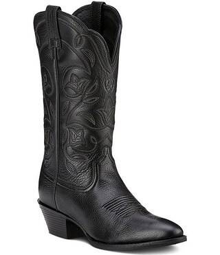 Women's Heritage R Toe Leather Western Boots | Dillard's