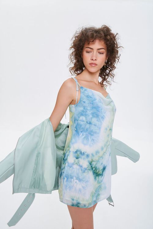 Tie-Dye Chiffon Mini Dress | Forever 21 (US)