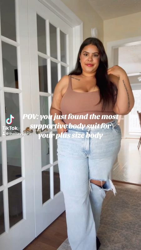 Crushing hard on this bodysuit! It is so supportive, sucks everything in and has a built in bra! I’m in the 3x! 

#LTKplussize #LTKmidsize #LTKstyletip