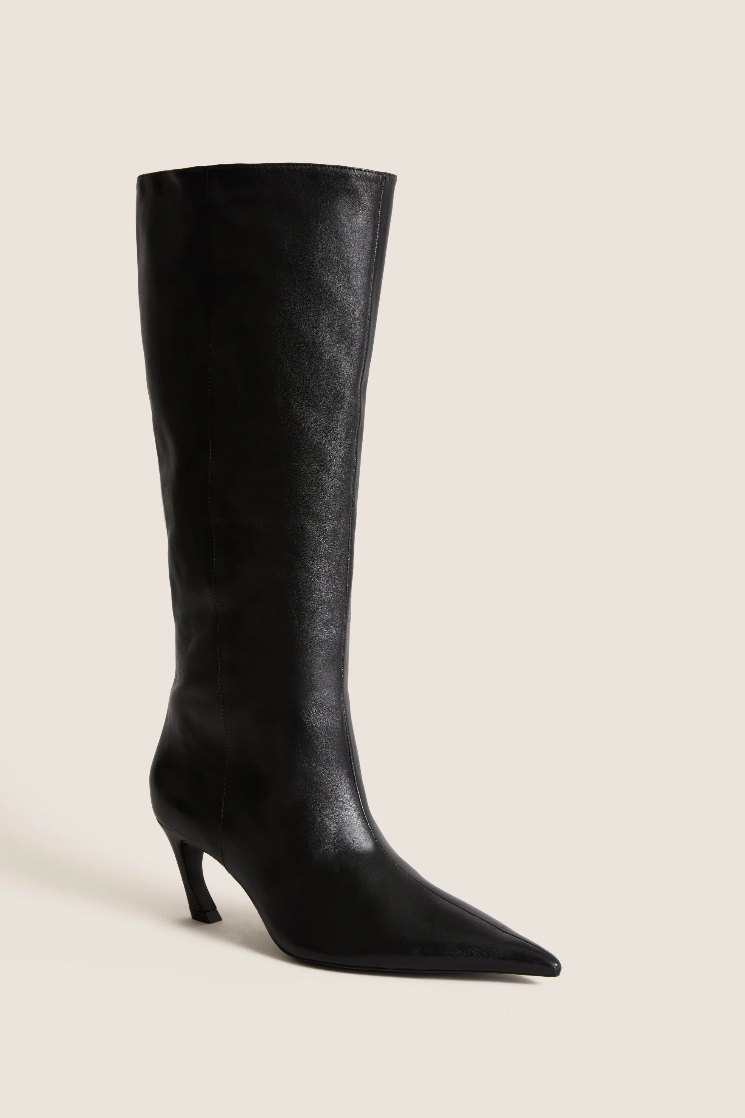 Black Lexi Mid Boots | Tuckernuck (US)