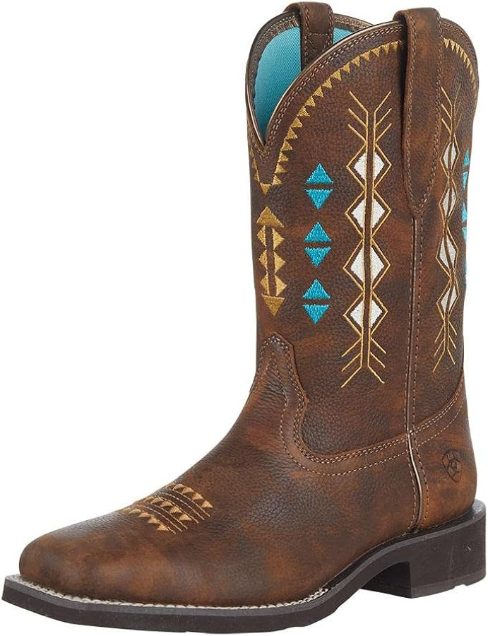 Ariat Women's Delilah Deco Western Boot | Amazon (US)