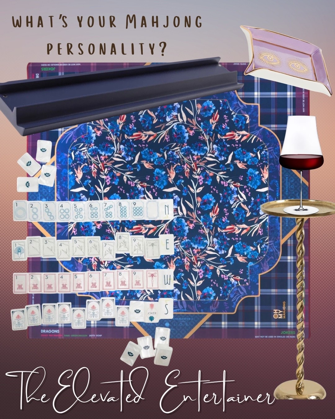 Mahjong night, but make it elevated ✨

If you’re the one who sets the table and wins the game… this setup is for you. Think layered prints, chic hosting pieces, and just enough drama to make it feel special.

Sharing all the pieces to recreate this elevated entertainer vibe—from trays to table details to accessories 🤍

Which mahjong personality are you? 

#LTKmomlife #LTKOver40 #LTKHome