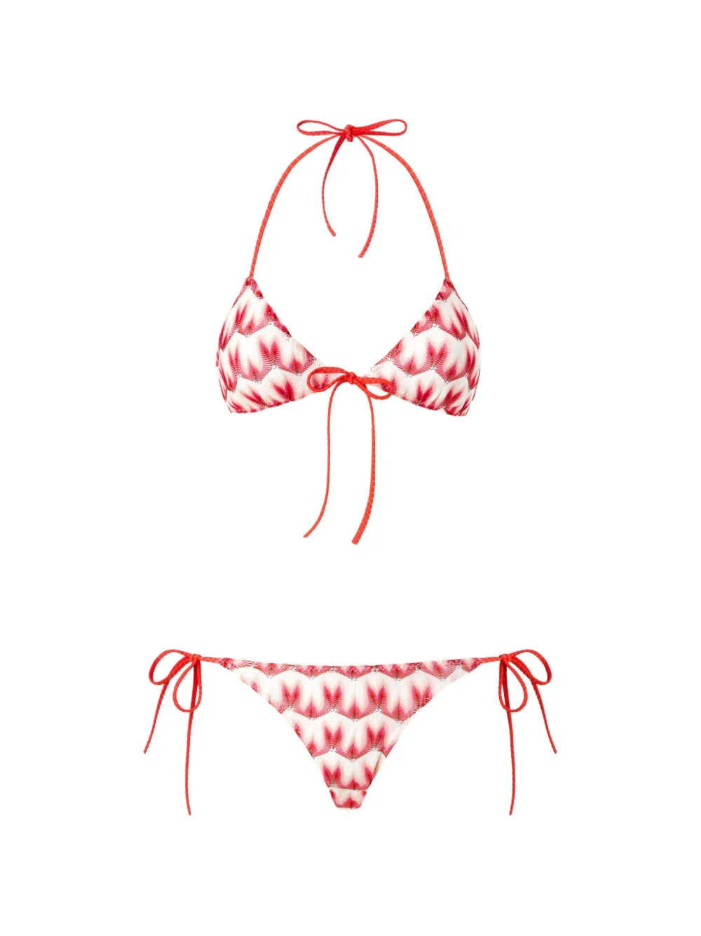 Missoni printed bikini - White | Farfetch Global