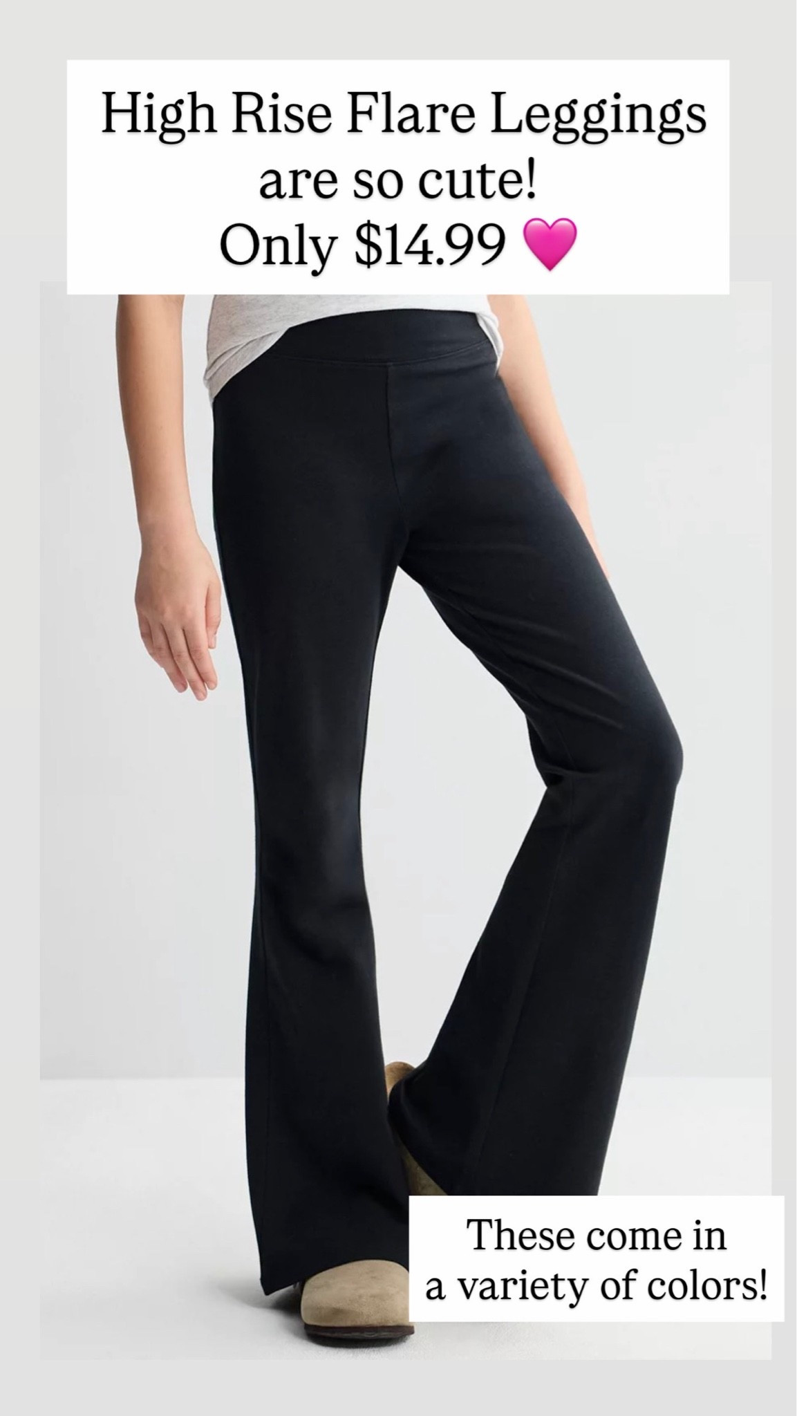 High Rise Flare Leggings

#LTKKids
