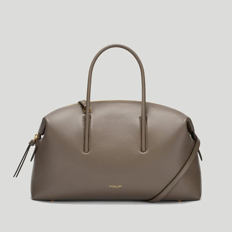 The Midi Stockholm | Dark Taupe Fine Grain | DeMellier | DeMellier