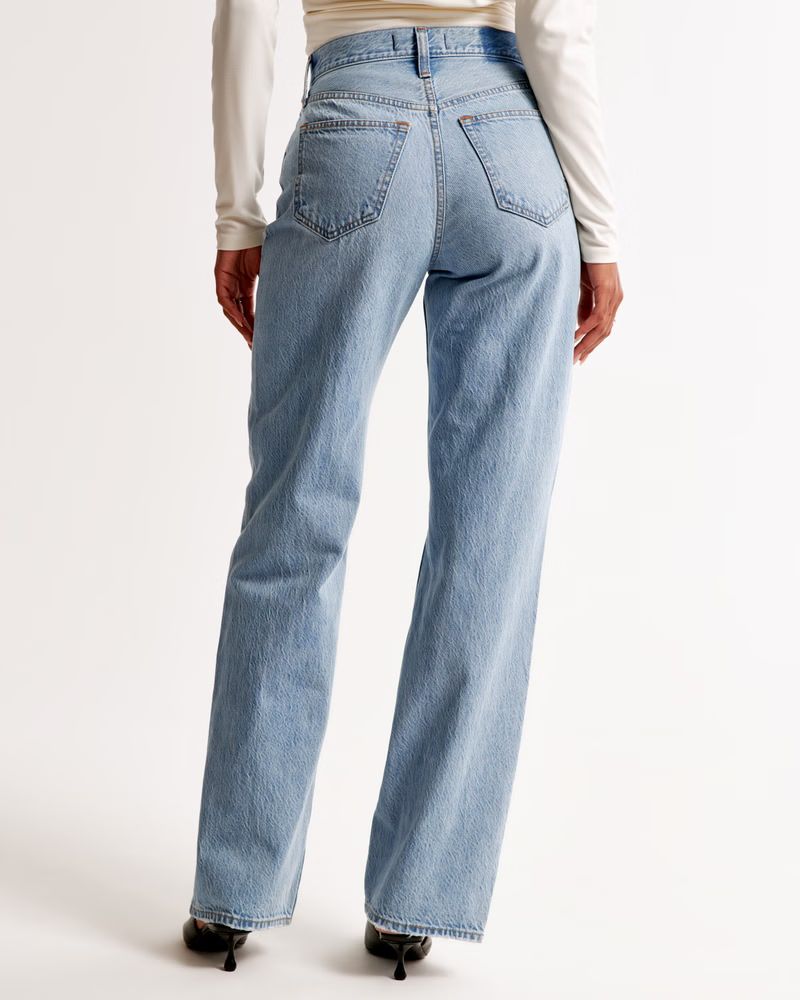 High Rise Loose Jean | Abercrombie & Fitch (US)