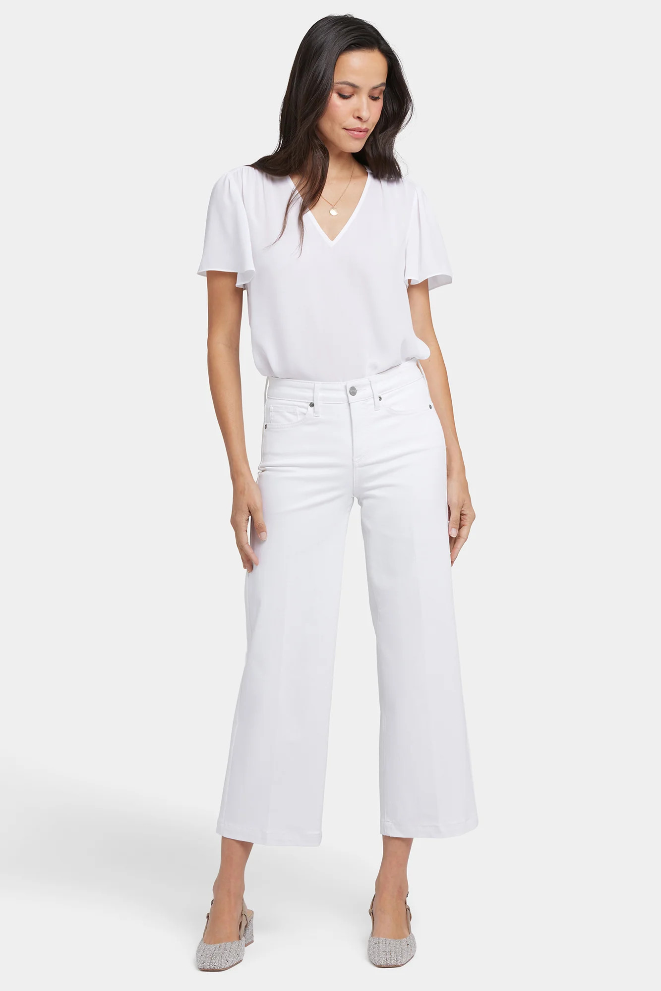 Teresa Wide Leg Ankle Jeans | NYDJ