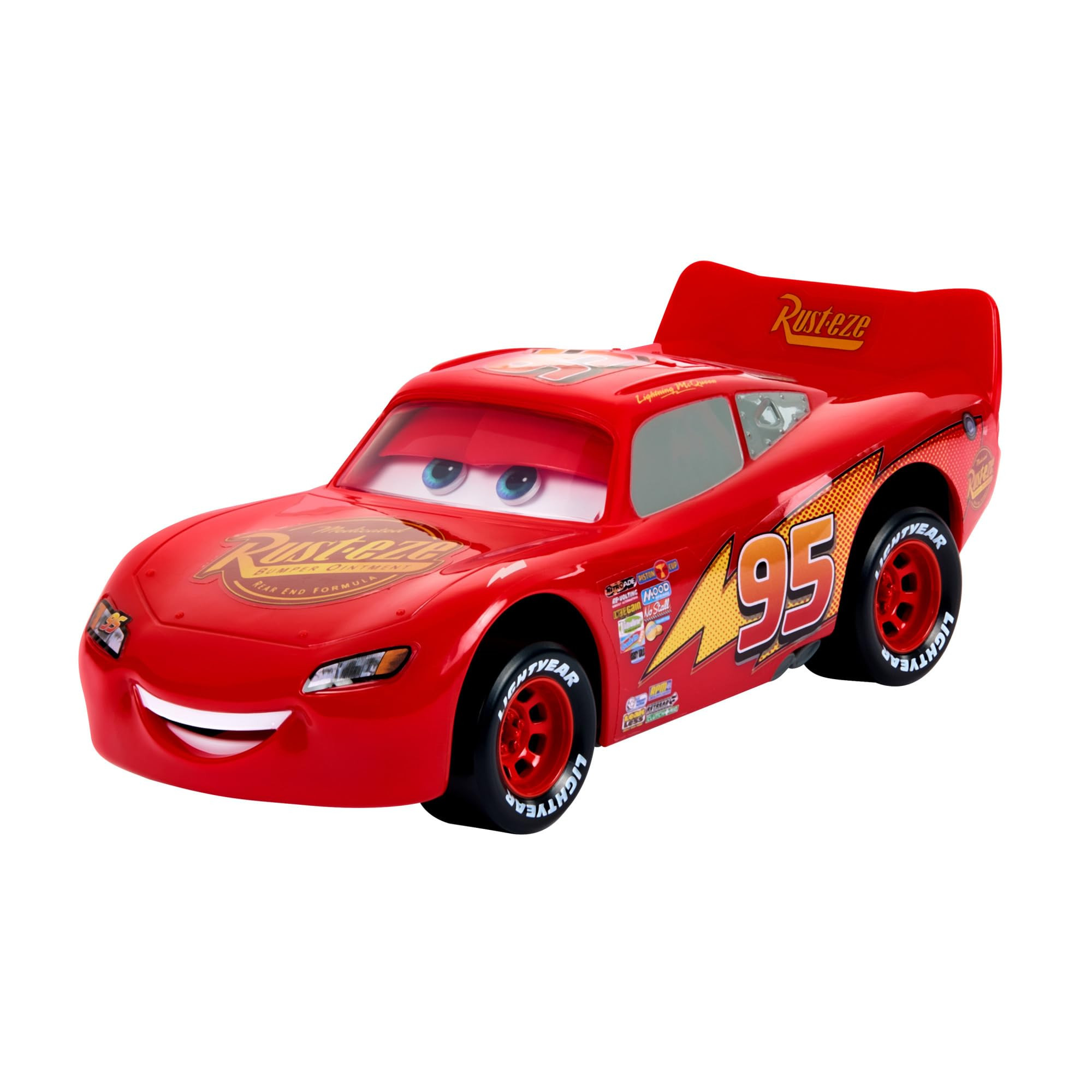 Mattel Disney Pixar Cars Toy Cars & Trucks, Moving Moments Lightning McQueen Vehicle with Moving ... | Amazon (CA)