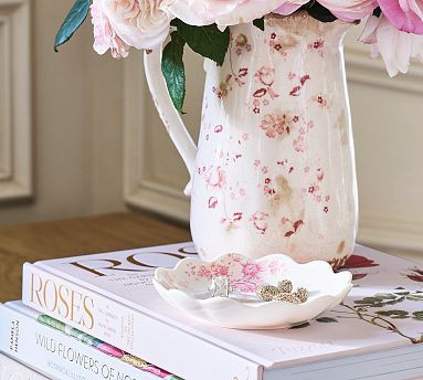 LoveShackFancy Rose Ceramic Catchall