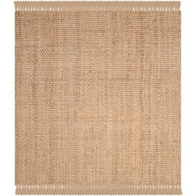 Natural Fiber NF467 Hand Woven Indoor Area Rug - Natural - 7'x7' - Safavieh | Target