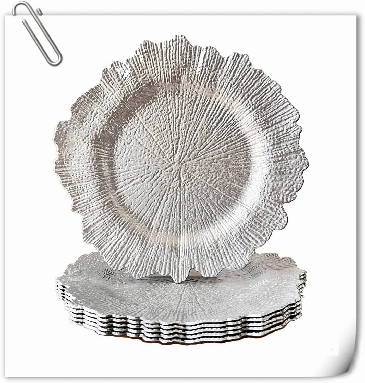 GLOBAL GIRLS LLC Plastic / Acrylic Charger | Wayfair | Wayfair North America