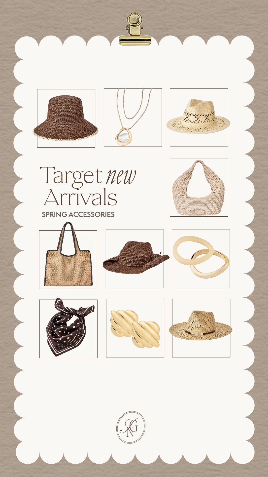 New at Target today for Spring 🤎 it’s giving resortwear ✨ 

#resortwear #spring #target #newarrivals #sandals #accessories #sunhats #strawhat #buckethat #strawbag #earrings #springbreak

#LTKSeasonal #LTKootd #LTKSaleAlert