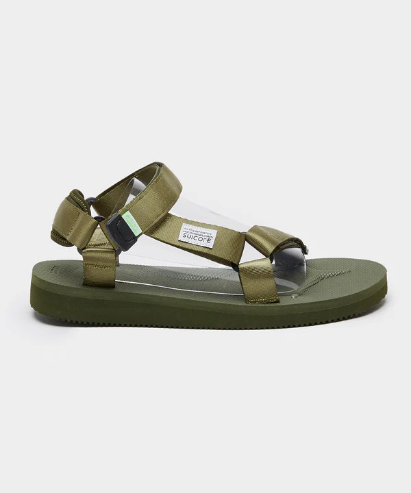 Suicoke Depa-cab Sandal in Olive | Todd Snyder