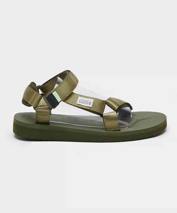 Suicoke Depa-cab Sandal in Olive | Todd Snyder