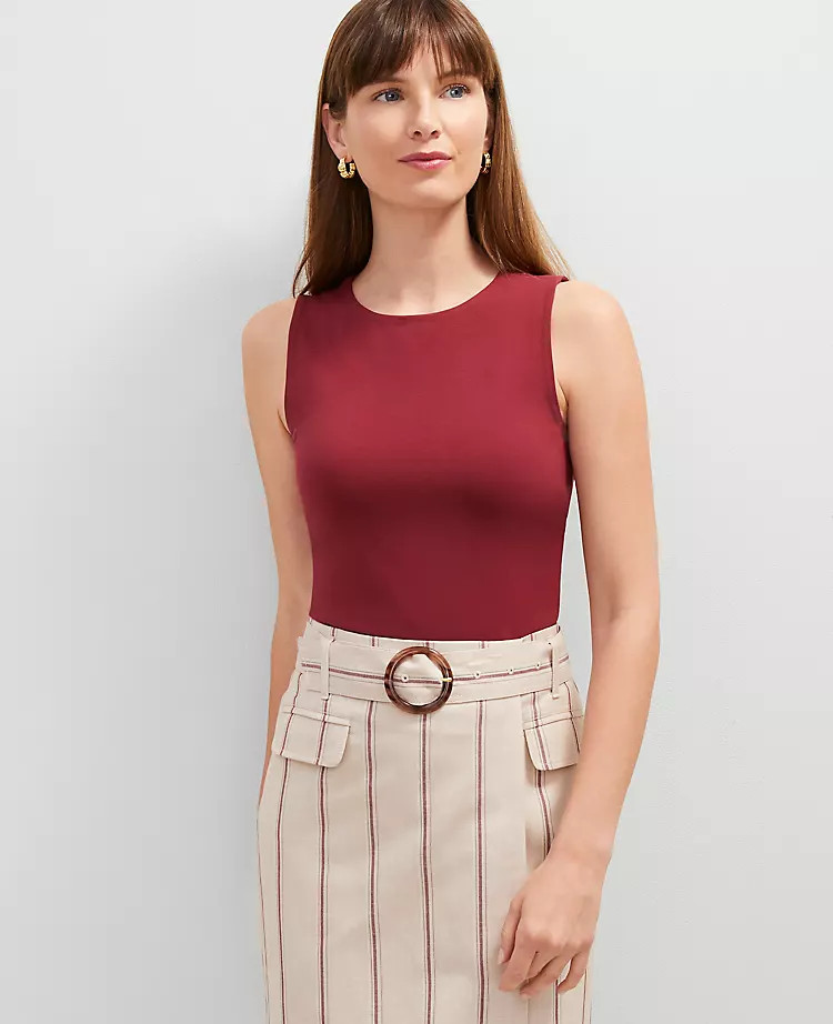 Crew Neck Shell | Ann Taylor