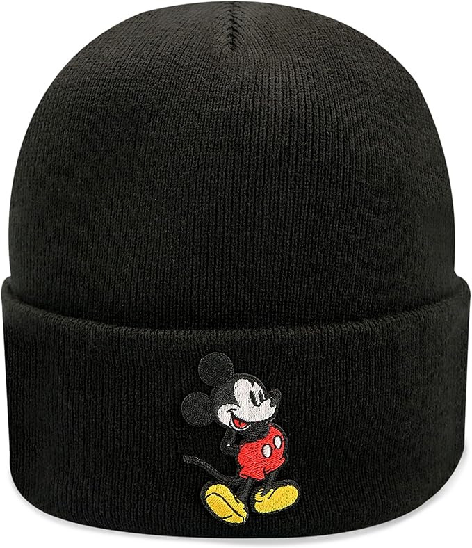 Disney Mickey Mouse Knit Light Winter Beanie Hat for Men | Amazon (US)