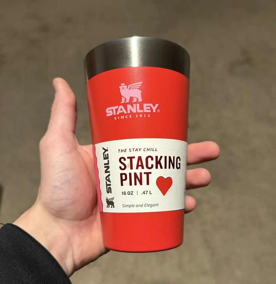 Stanley Stacking Pint Valentines Day Target Exclusive - Red (FAST Shipping) | eBay US