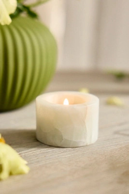 Minimalist Stone Votive, Blue Onyx | Anthropologie (US)