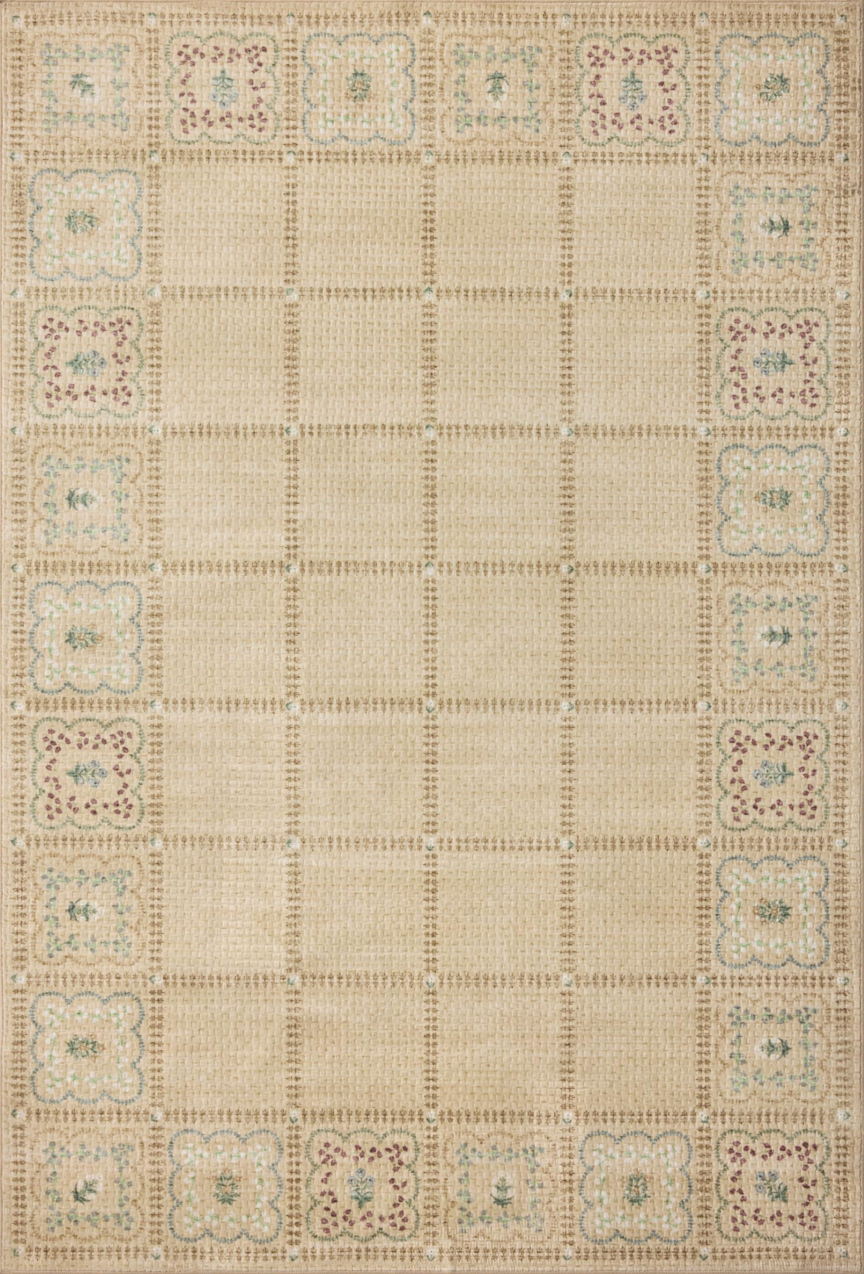 Loloi Rifle Paper Co. Orchard Collection ORH-05 Natural/Multi 8'-3" x 11'-6" Area Rug Machine Was... | Amazon (US)