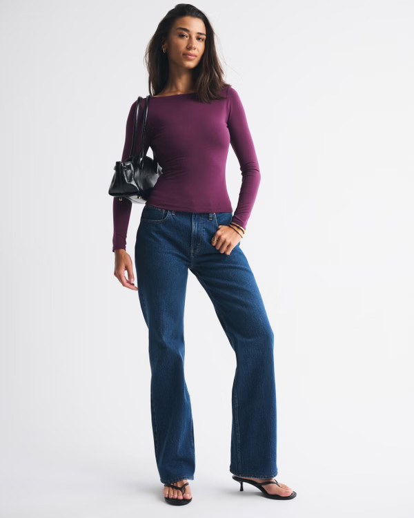 Women's Bra-Free Cowl-Back Hardware Top | Women's Party Collection | Abercrombie.com | Abercrombie & Fitch (US)