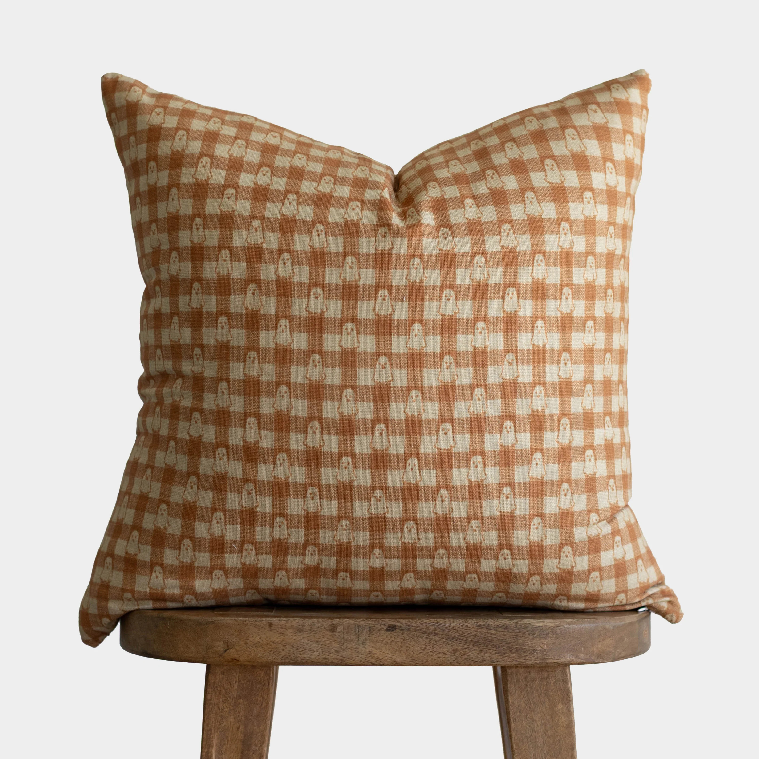 Ghost Gingham 18" | 22" Pillow Covers | Woven Nook