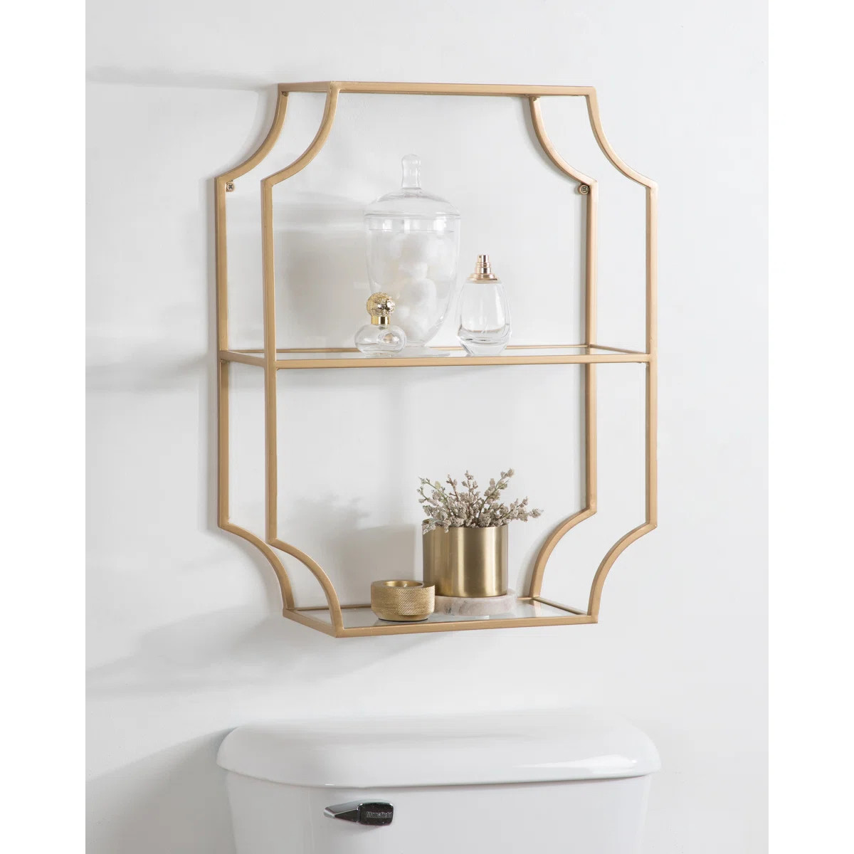 Johnalbert 3 Piece Metal Accent Shelf | Wayfair North America